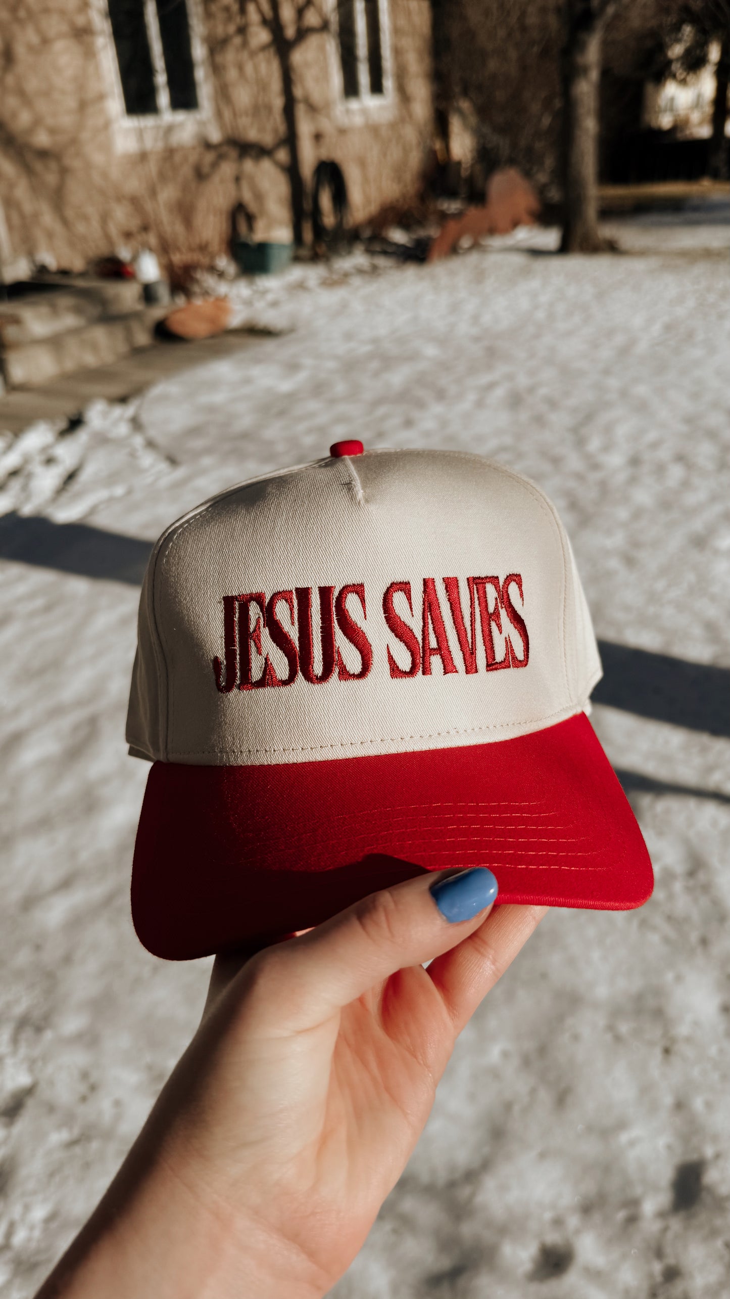 *preorder* JESUS SAVES Trucker Hat