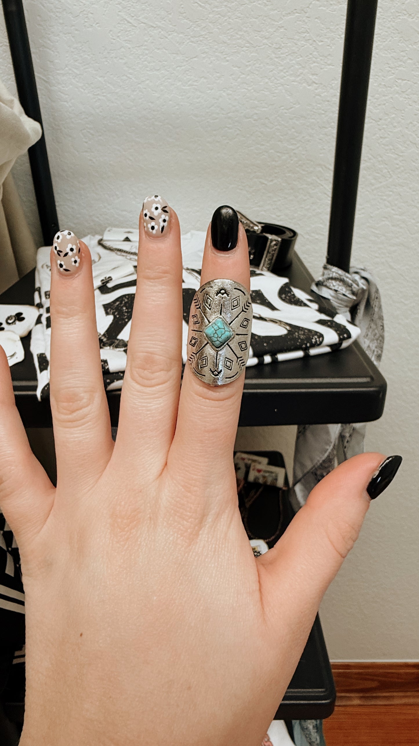 Turquoise Arrow Ring (Size 5)