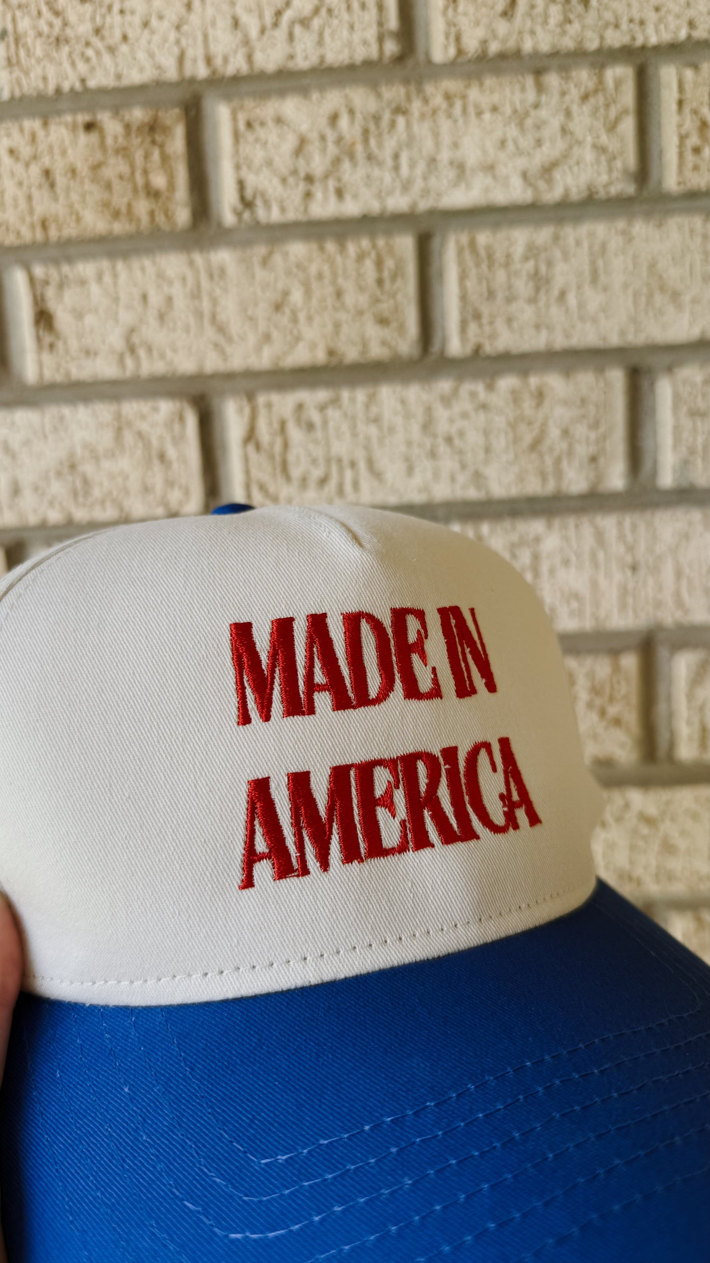 The Made In America Hat (Bright Red)