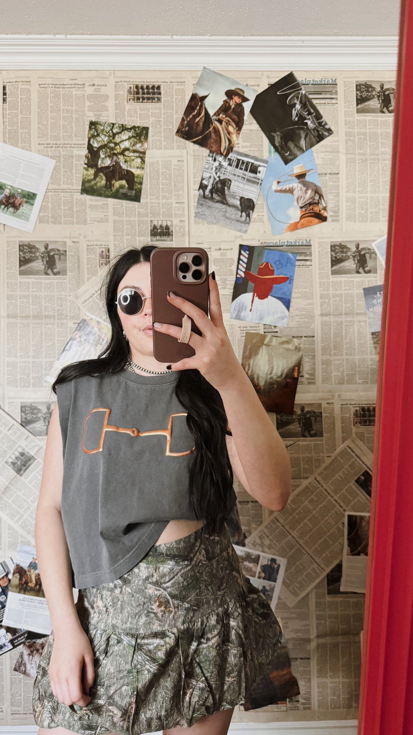 The Snaffle Bit Muscle Tee
