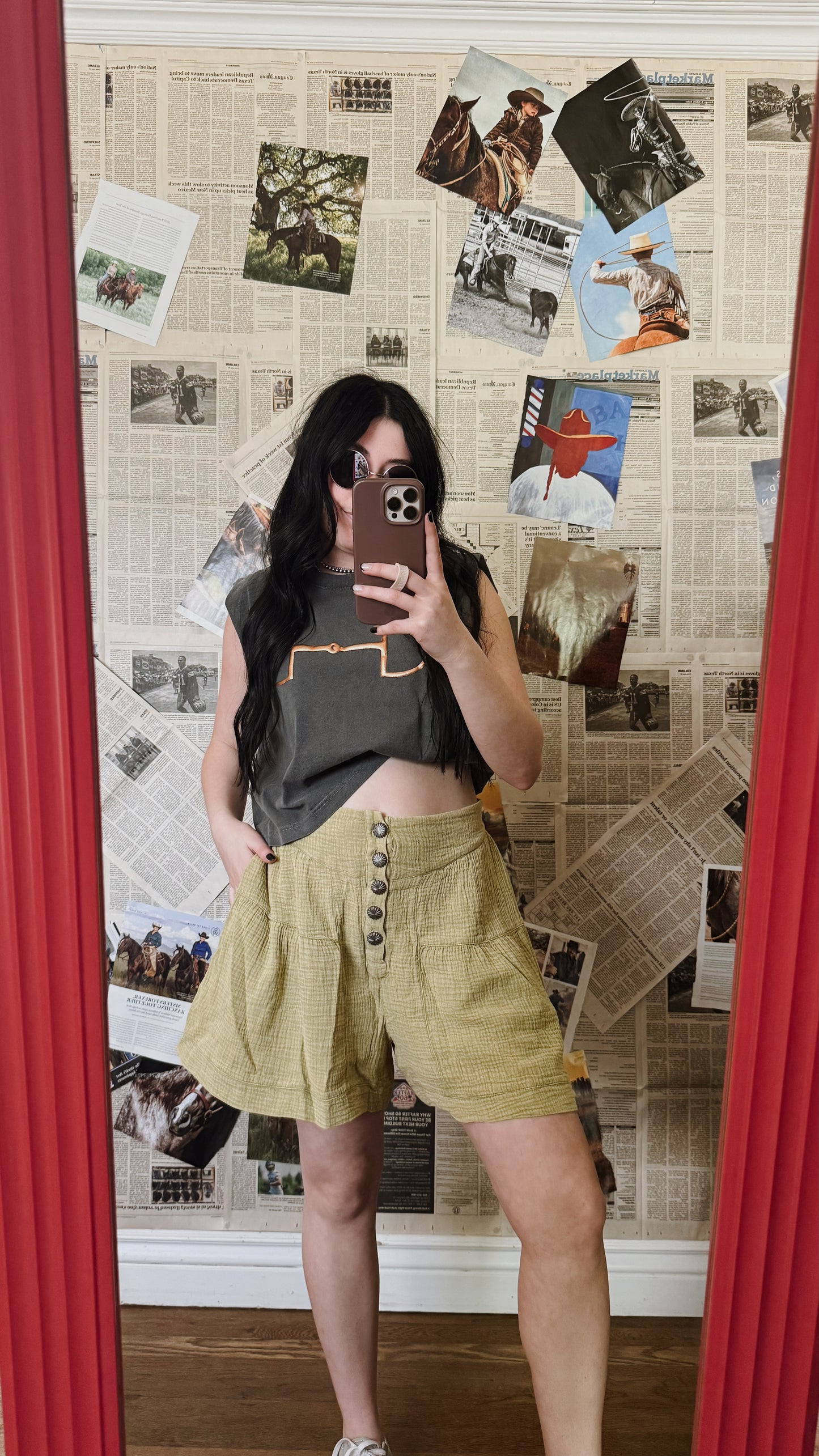 The Verde Concho Shorts