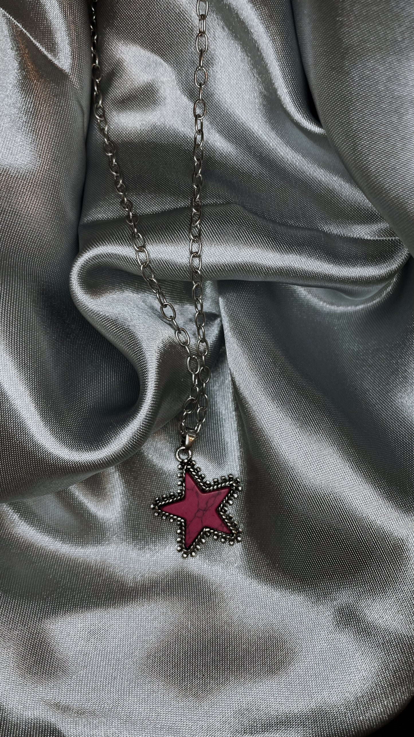 The Pink Star Necklace