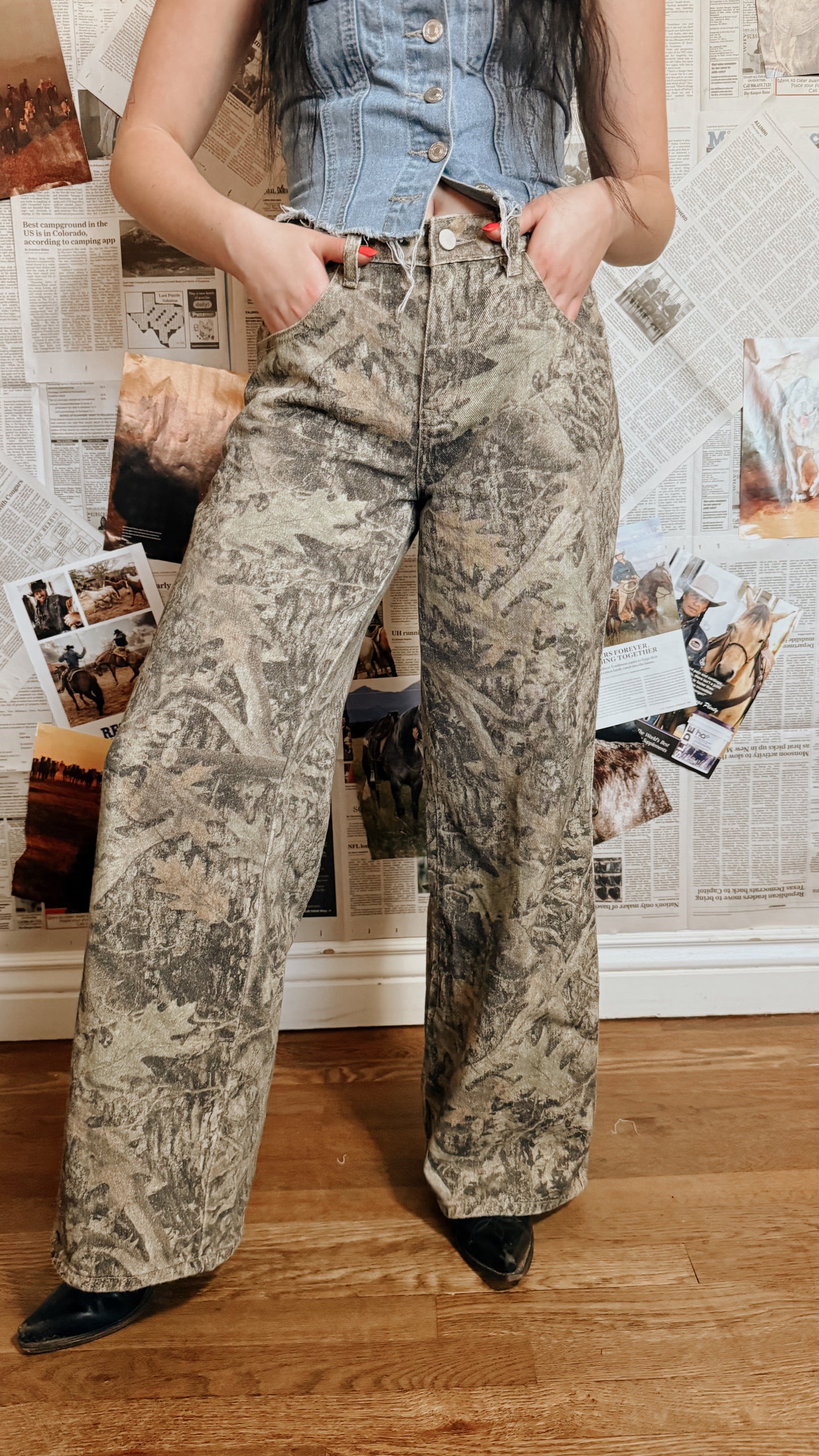 Wranglin' Camo Pants