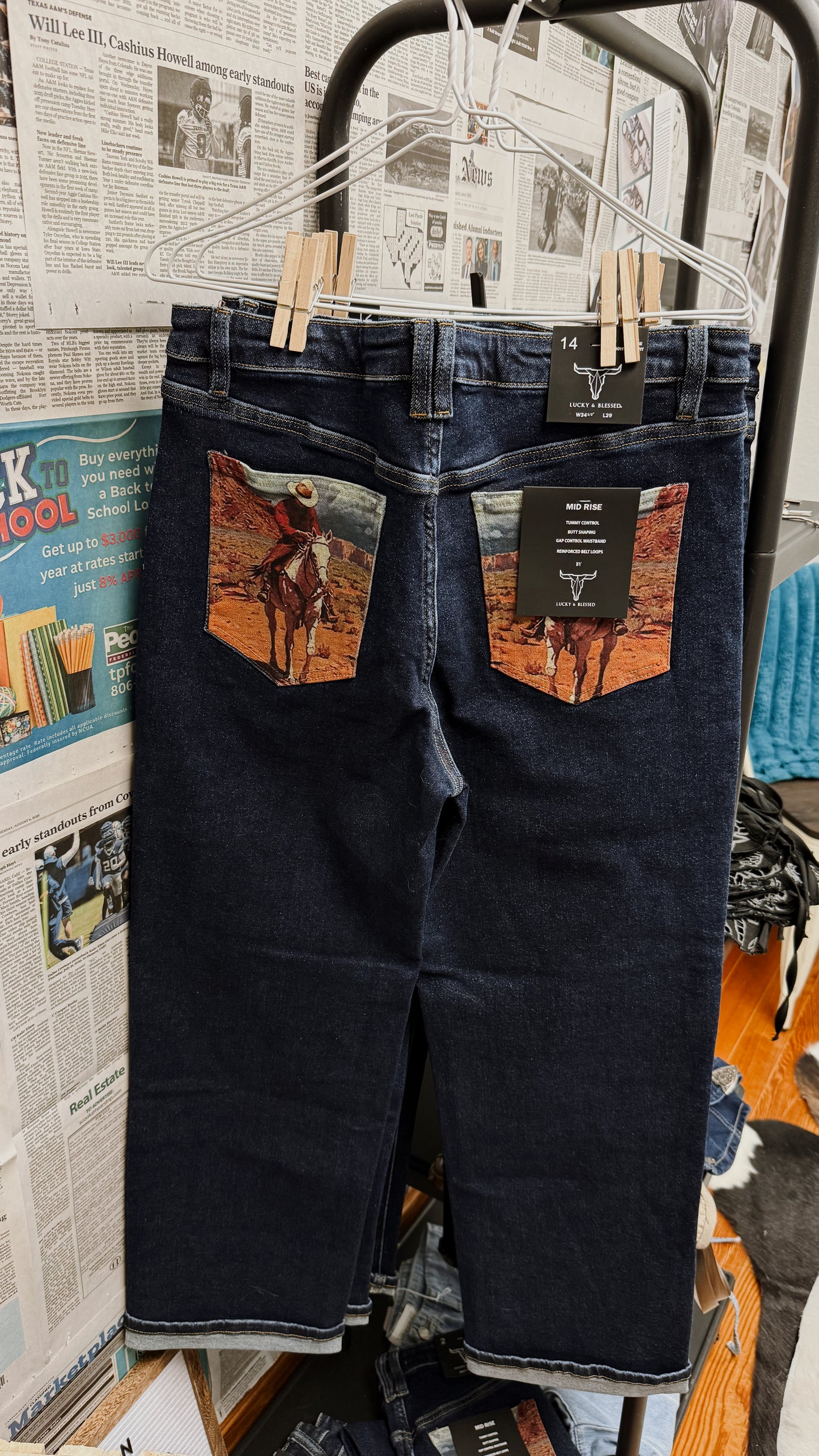 The Cowboy Buns Jeans