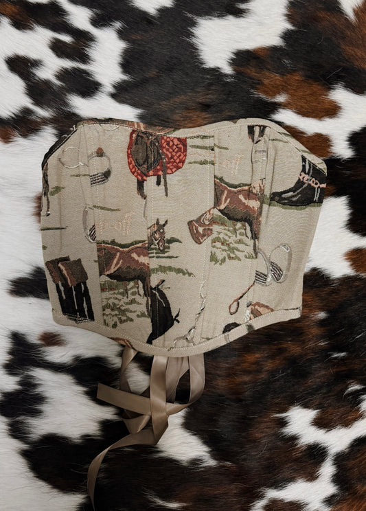 The Horse Girl Corset Top