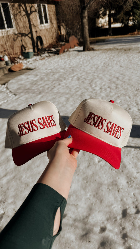 *preorder* JESUS SAVES Trucker Hat