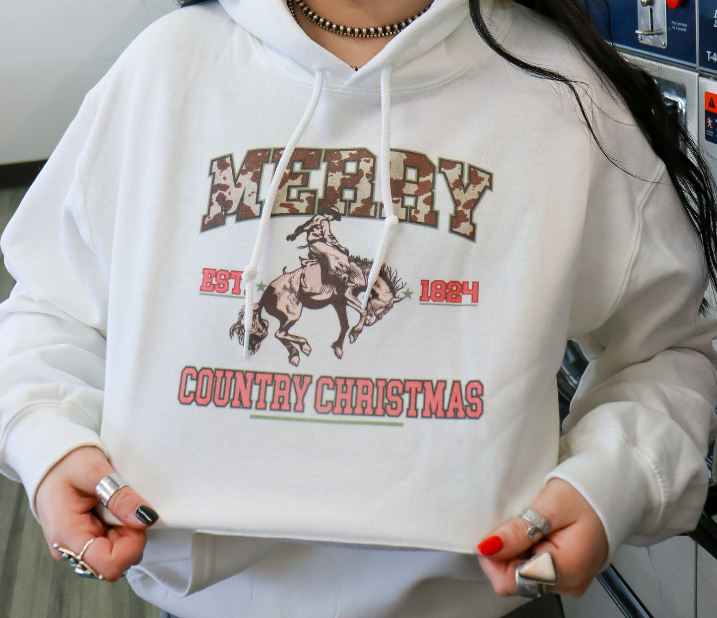 Merry Country Christmas Hoodie