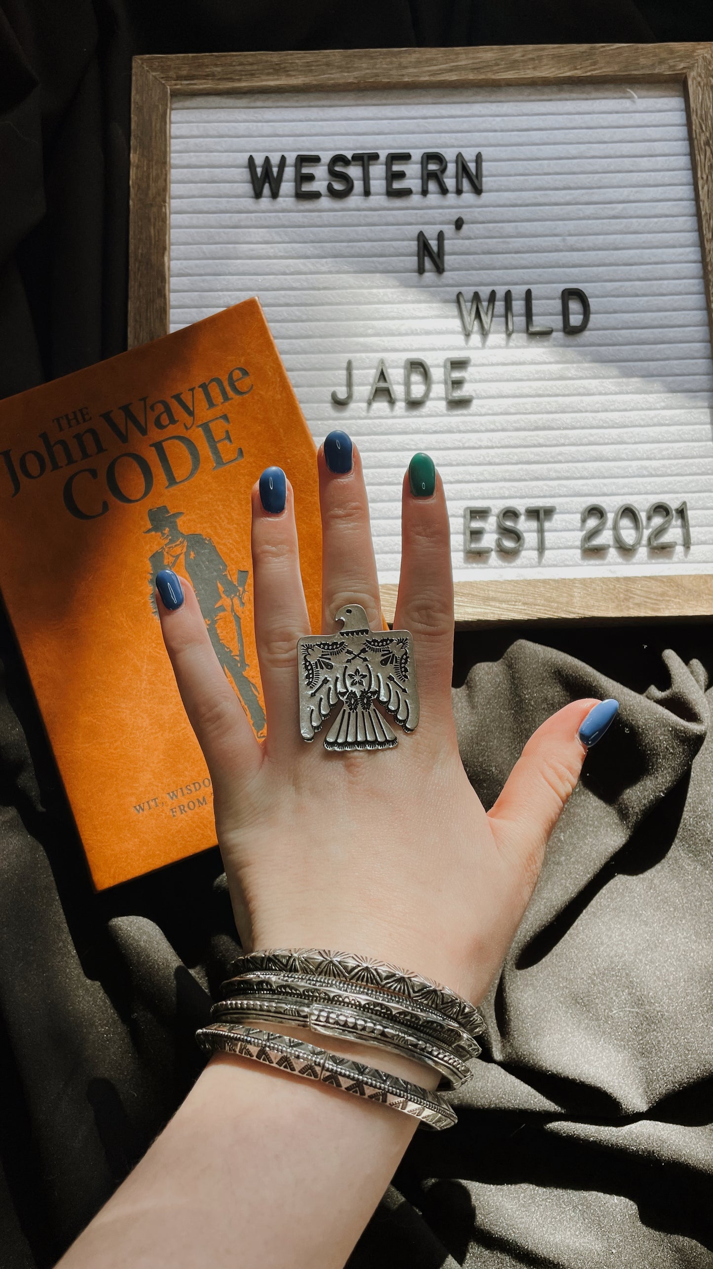 Desert Thunderbird Ring