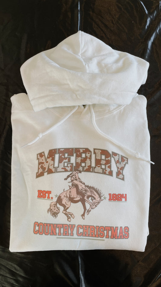 Merry Country Christmas Hoodie