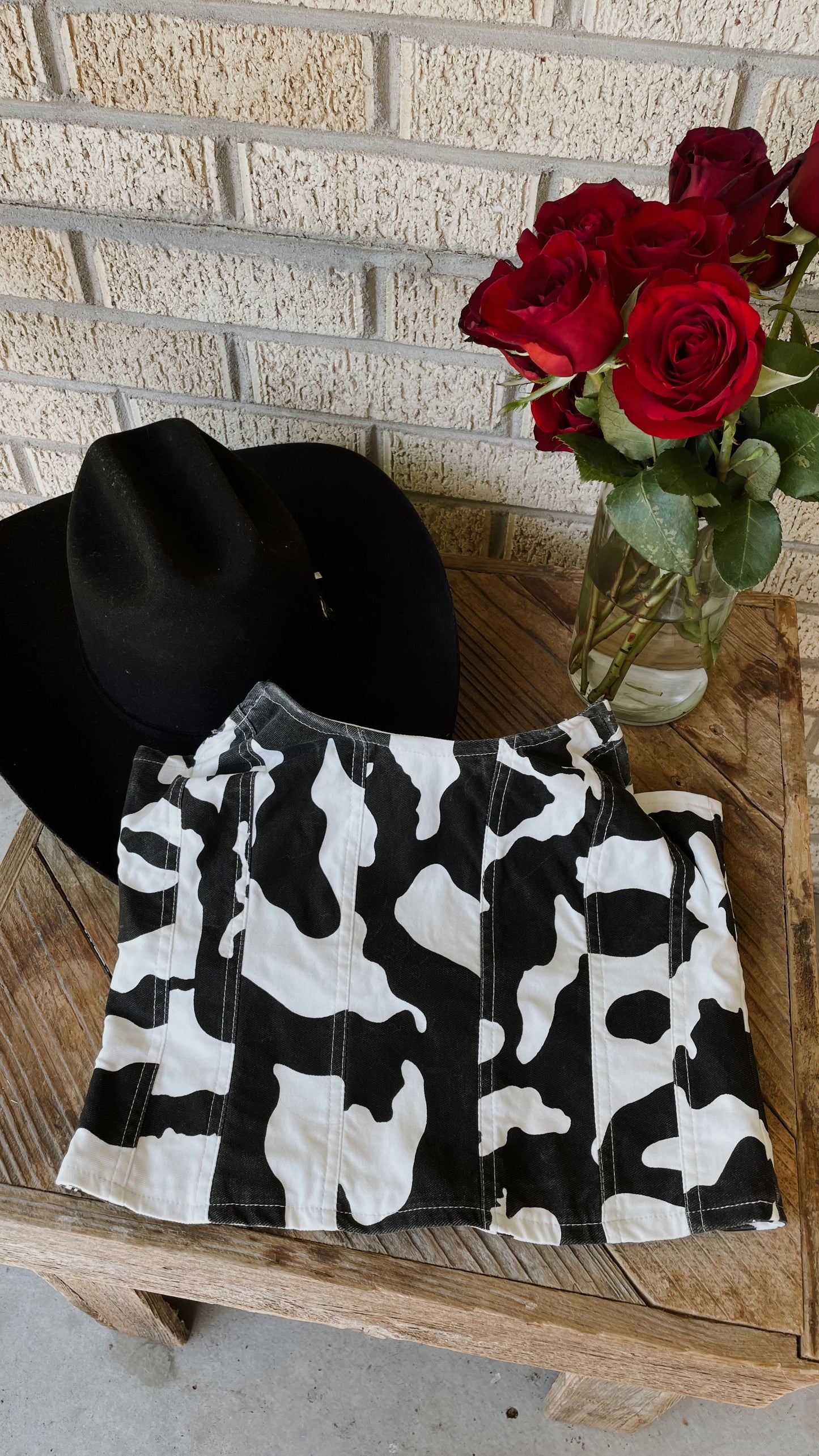 Cowgirl Strapless Top