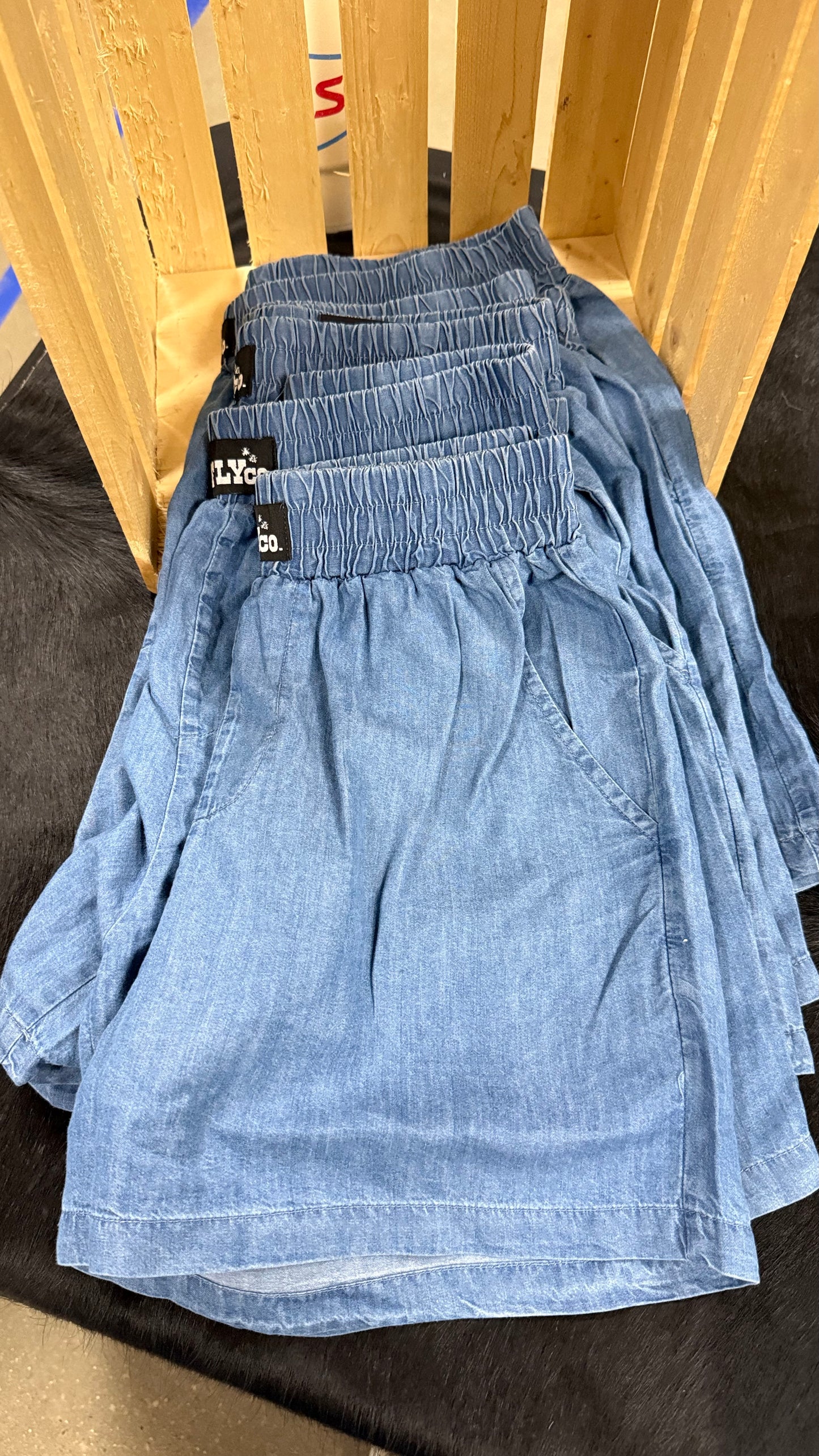 The Blue Jean Shorts