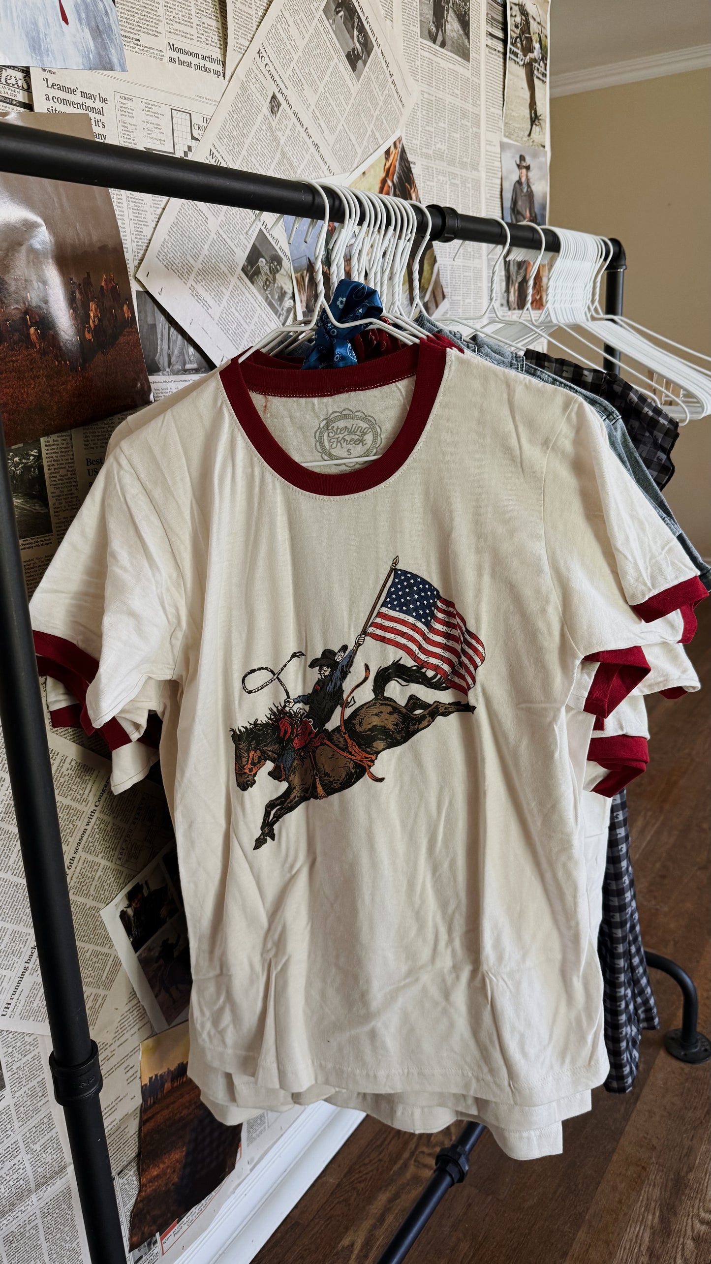 Buckin America Tee