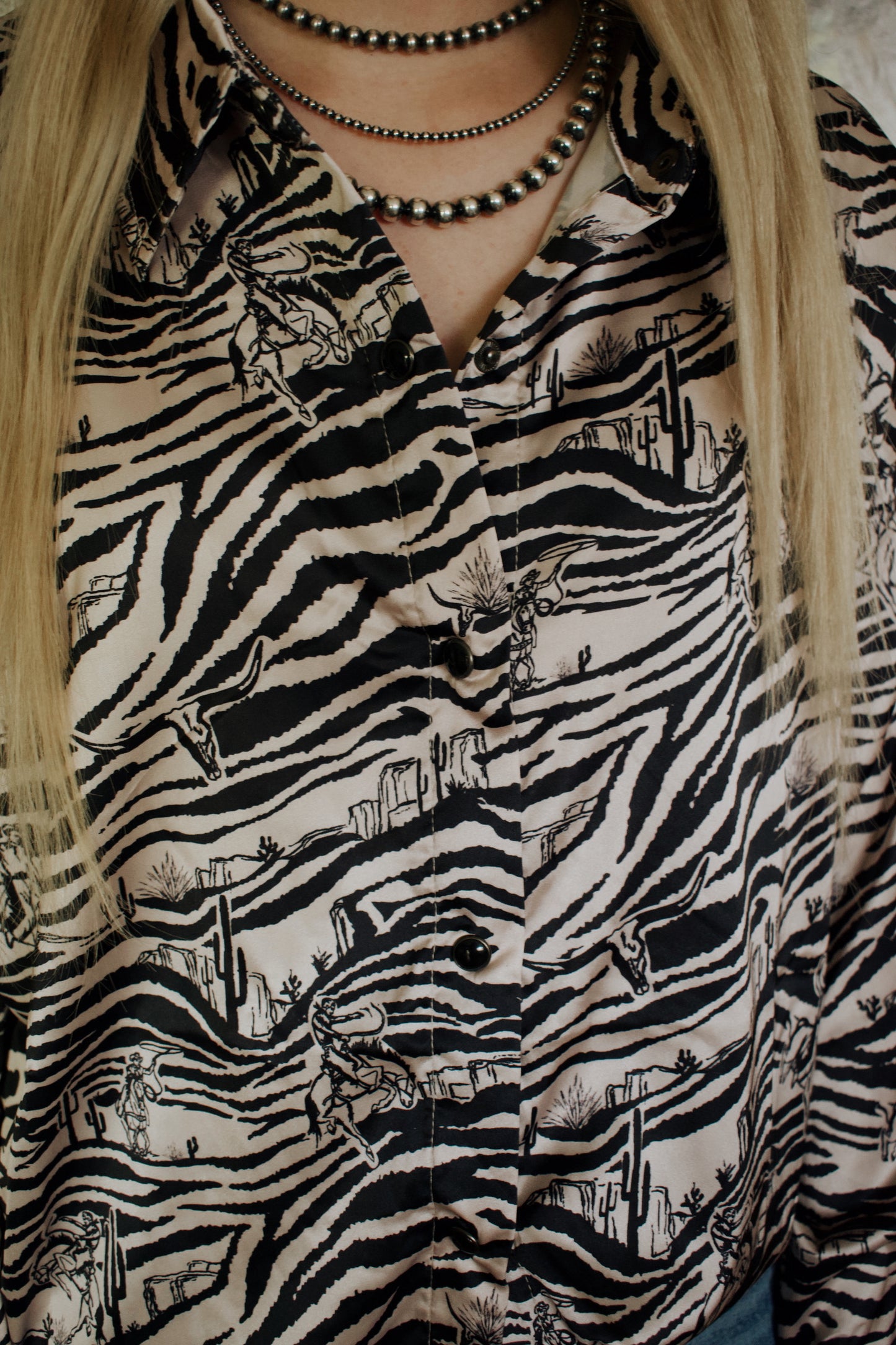 Untamed Cowgal Button Up