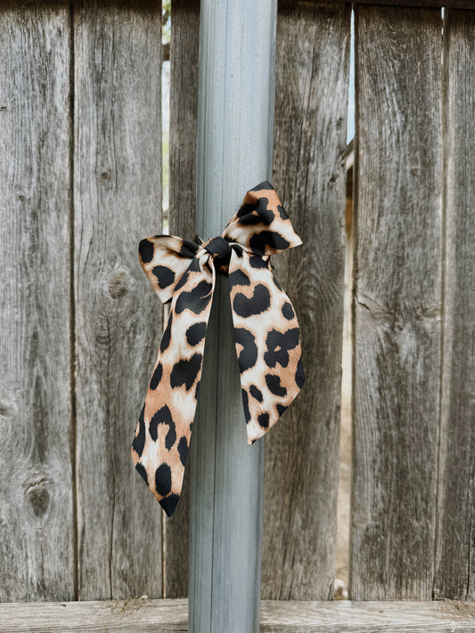 Leopard Luxe Twilly