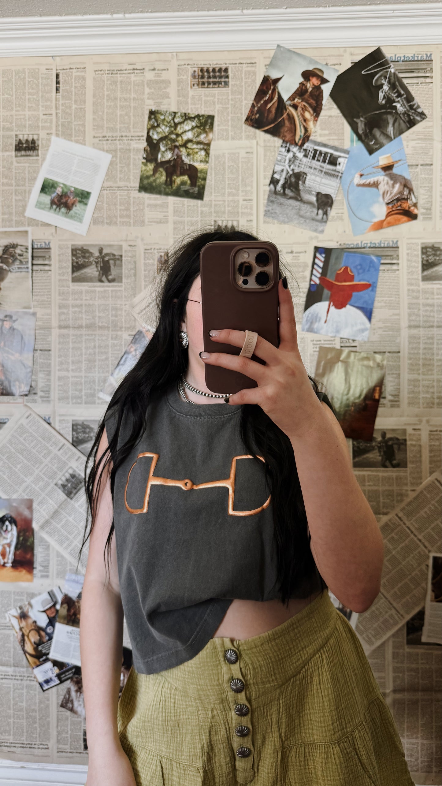 The Snaffle Bit Muscle Tee