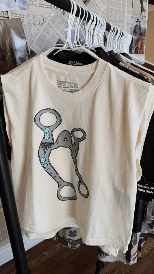The Ranch Bit Muscle Tank (Cream)