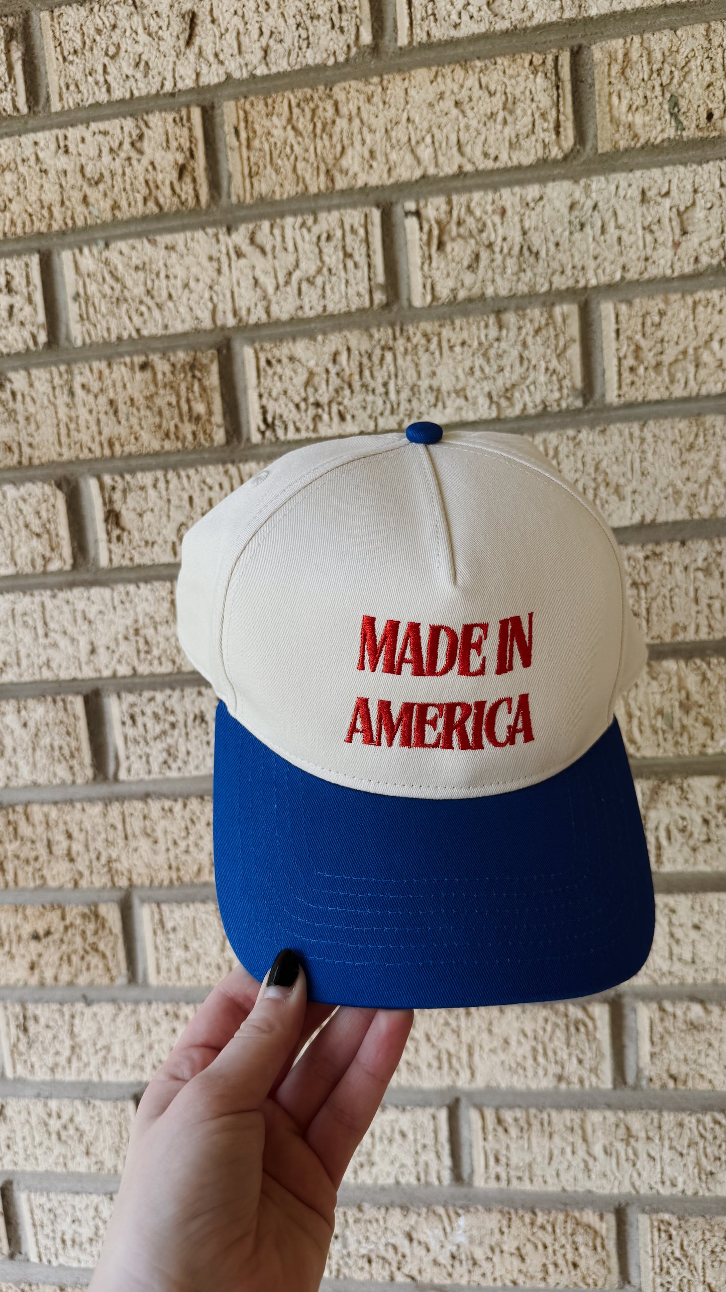 The Made In America Hat (Bright Red)