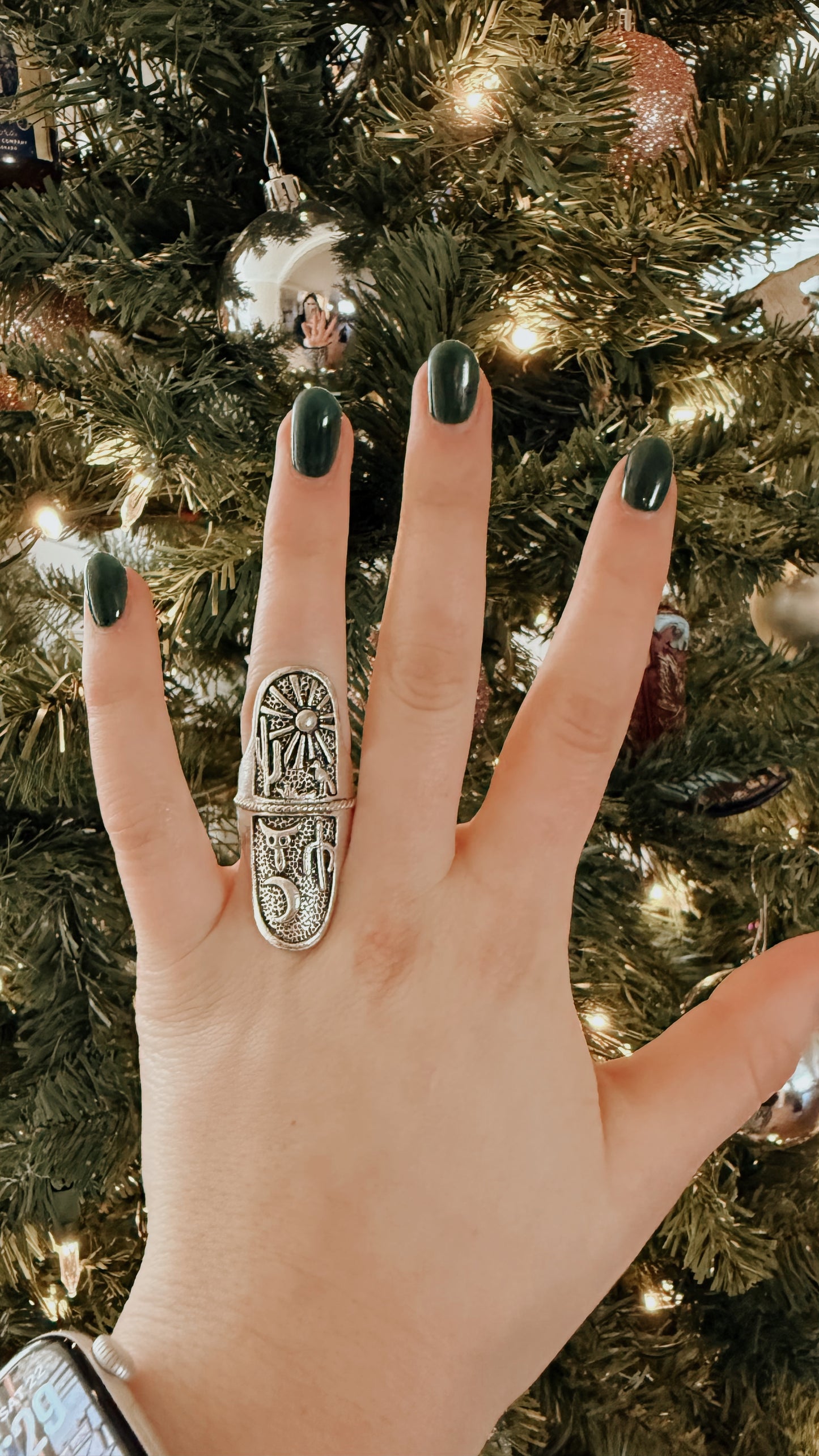 Desert Silver Ring (size 6)