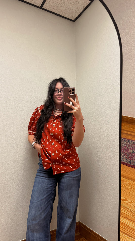 The Branded Button Up