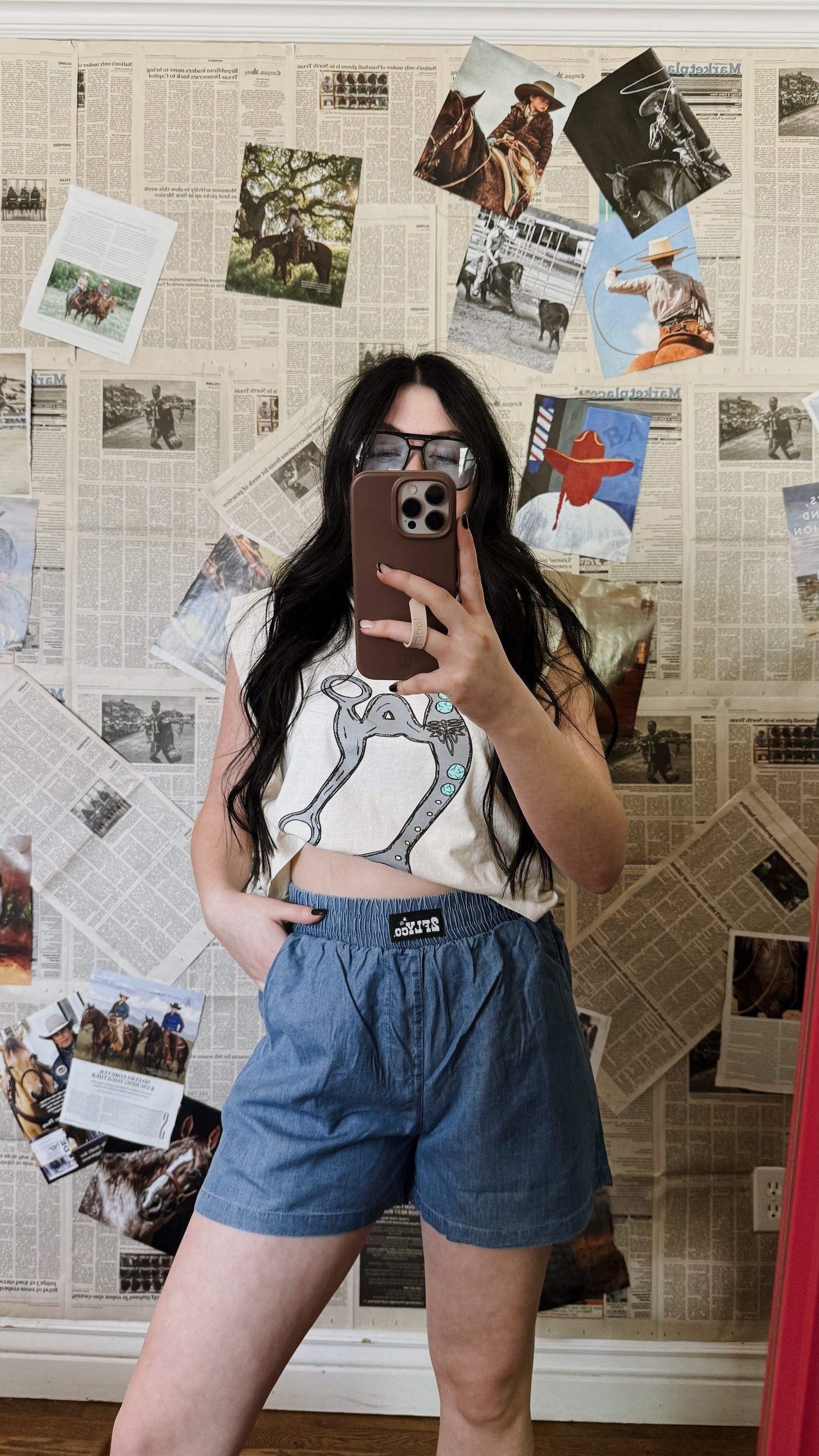 The Blue Jean Shorts