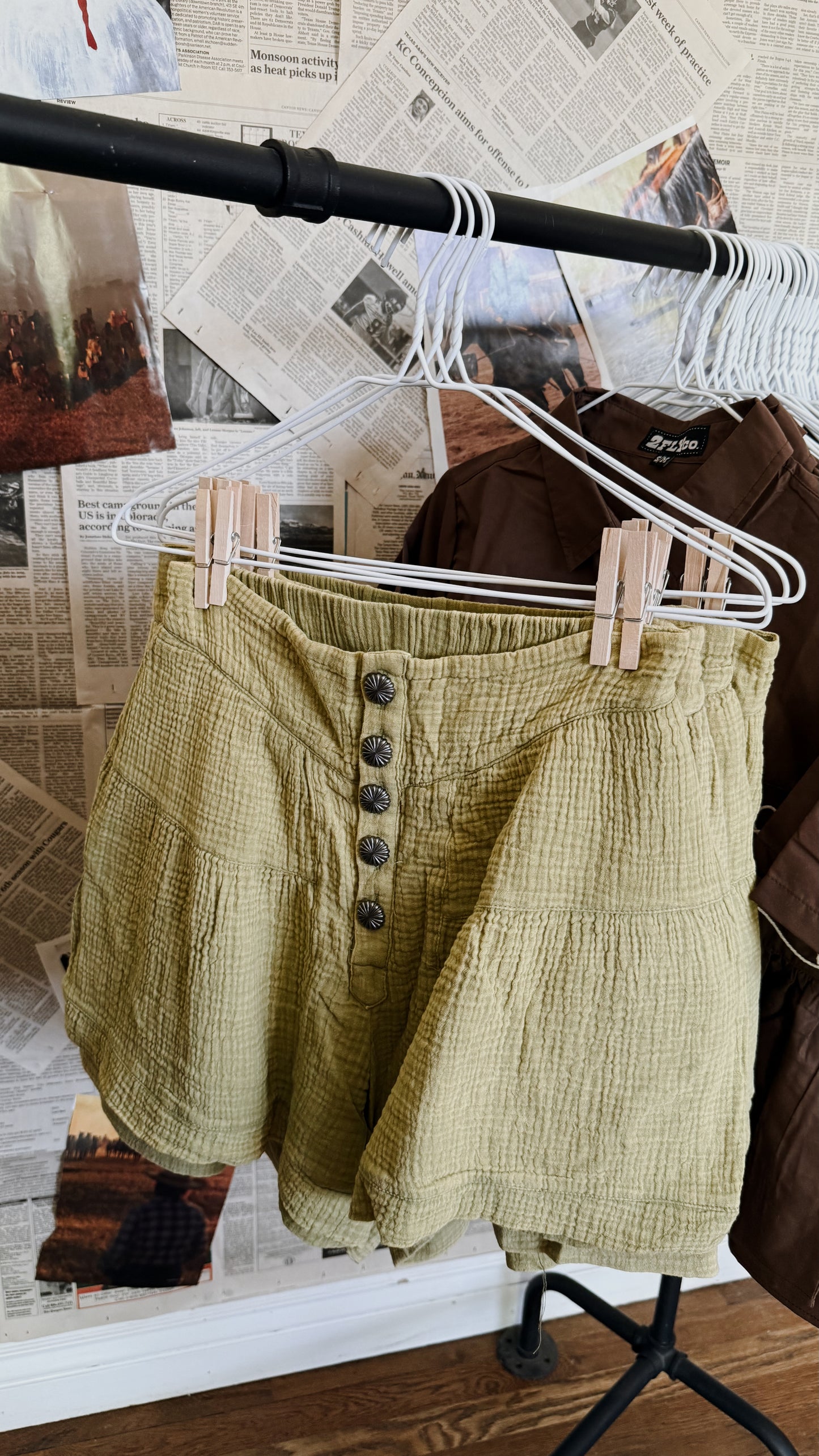 The Verde Concho Shorts