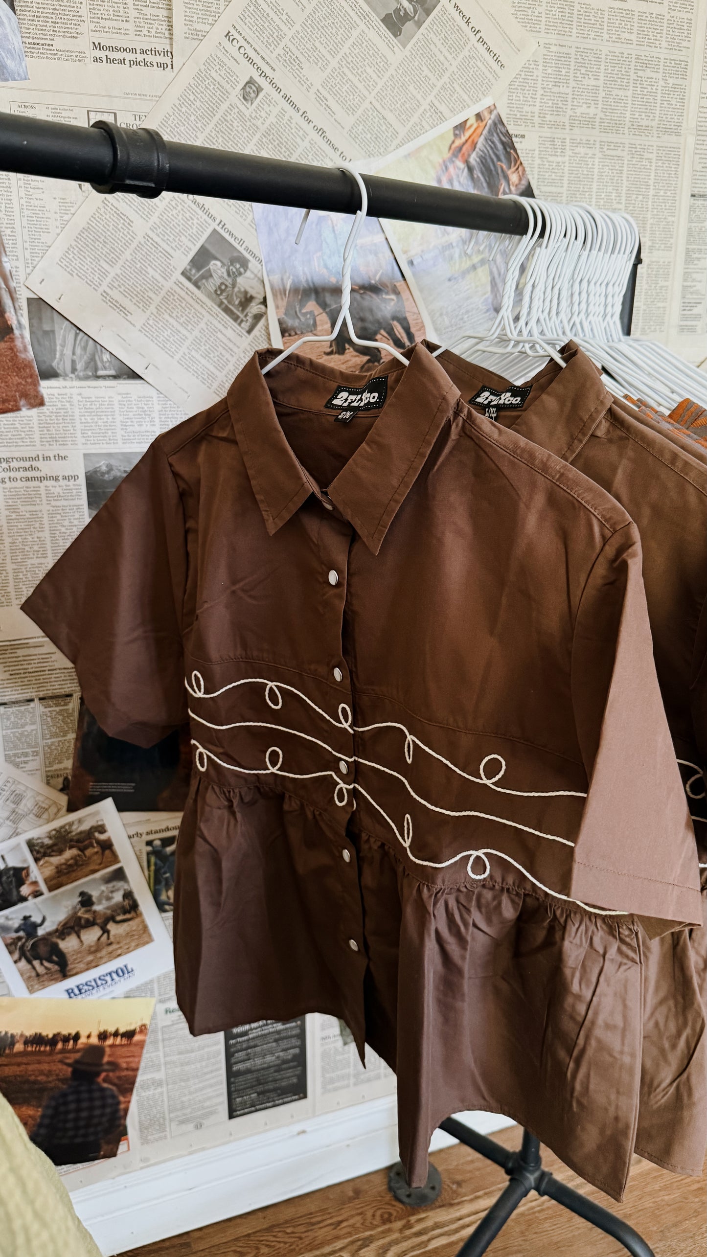 The Breakin Loops Button Up