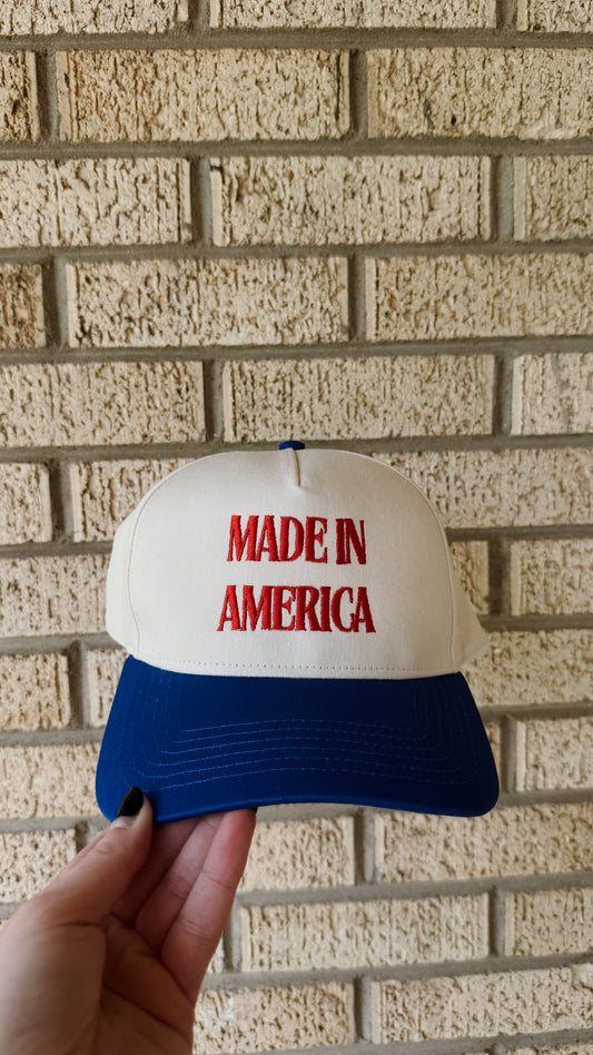 The Made In America Hat (Bright Red)